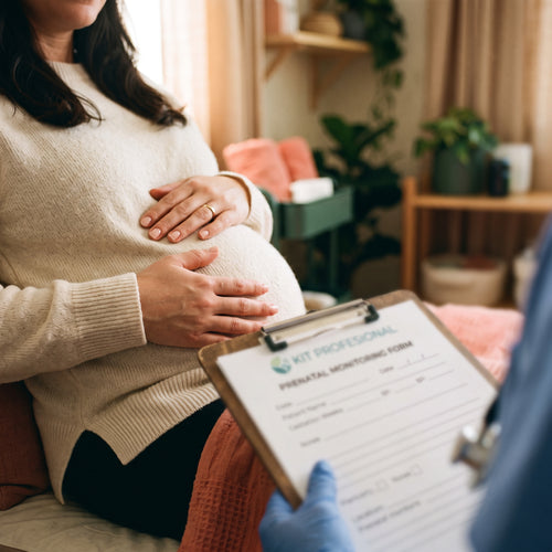 Kit de Formularios Listos - anamnesis prenatal, consentimiento informado, ficha de seguimiento mensual, tabla de contraindicaciones imprimible